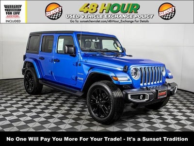 2021 Jeep Wrangler 4xe Unlimited Sahara