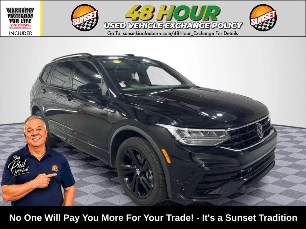 2024 Volkswagen Tiguan 2.0T SE R-Line Black