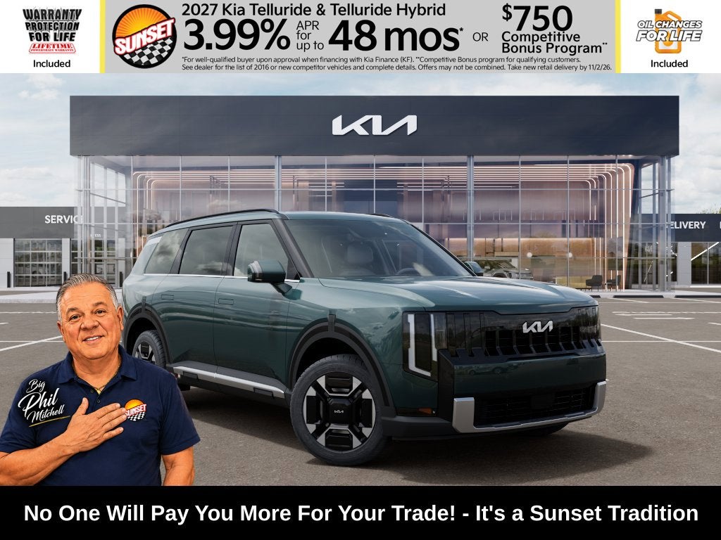 2027 Kia Telluride Hybrid EX