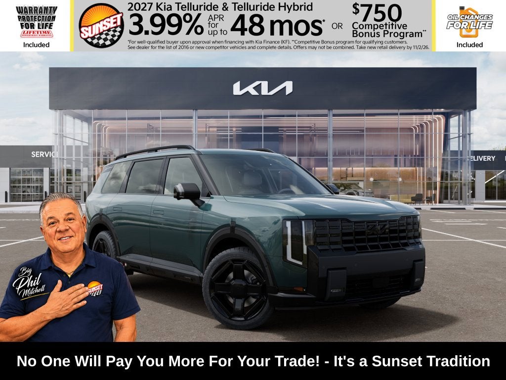2027 Kia Telluride Hybrid X-Line SX