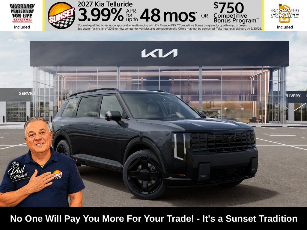 2027 Kia Telluride Hybrid X-Line SX