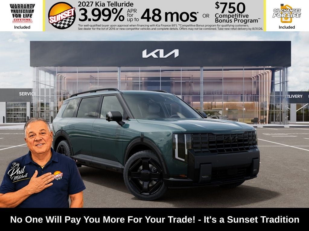 2027 Kia Telluride Hybrid X-Line SX Prestige