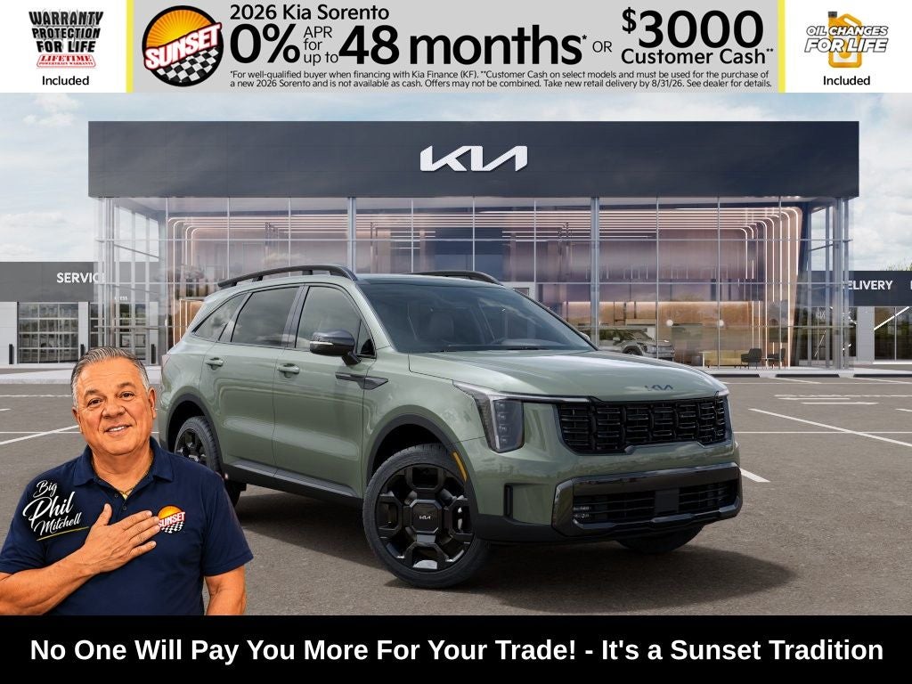 2026 Kia Sorento X-Line EX