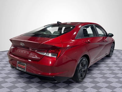 2023 Hyundai Elantra Hybrid Blue