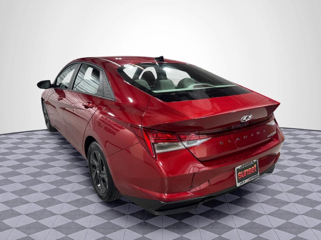 2023 Hyundai Elantra Hybrid Blue
