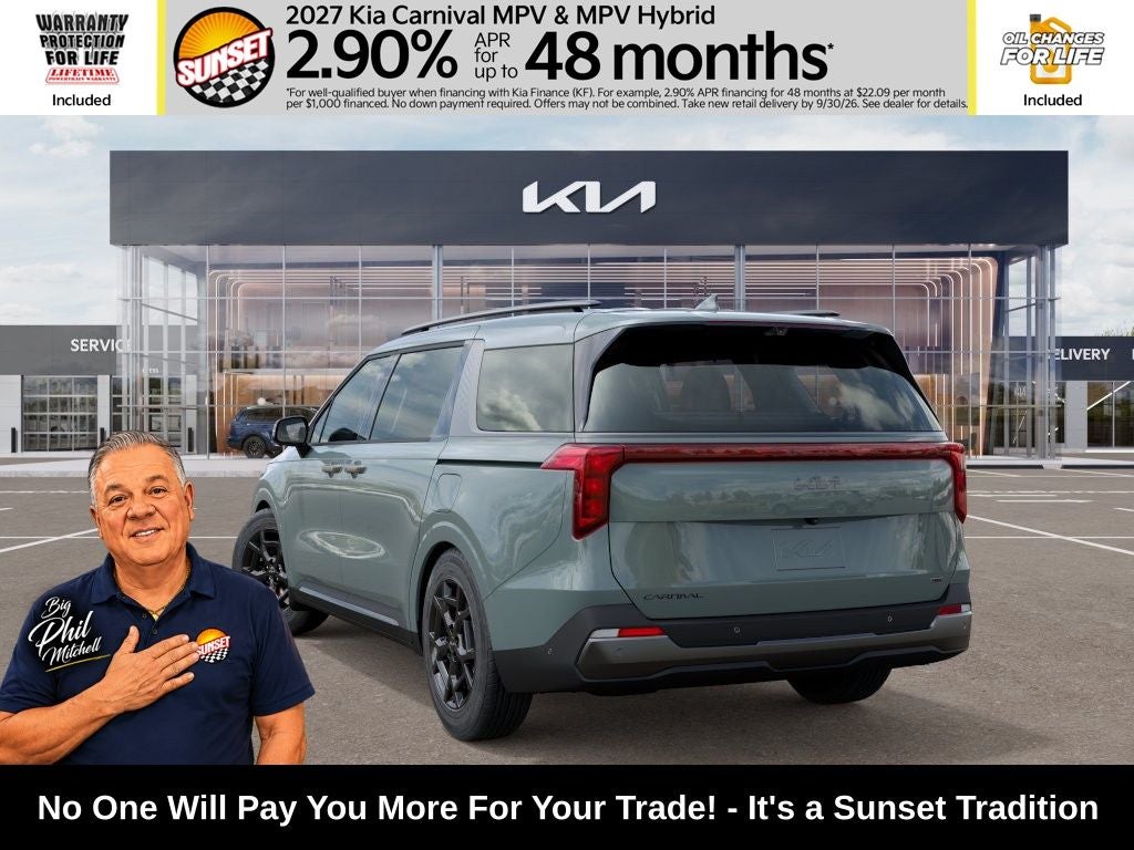 2027 Kia Carnival Hybrid SX