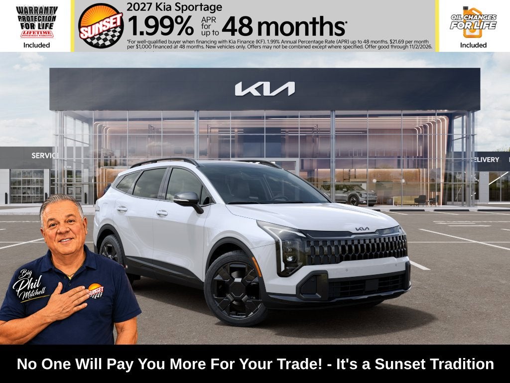 2027 Kia Sportage Plug-In Hybrid X-Line