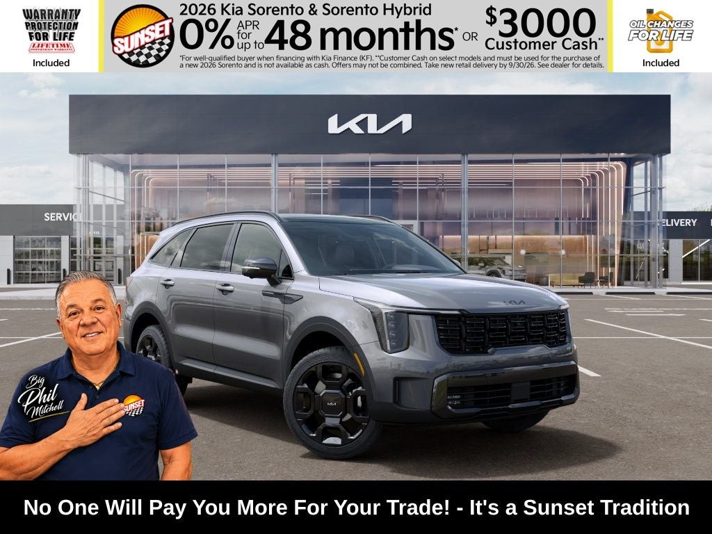 2026 Kia Sorento Hybrid X-Line SX Prestige