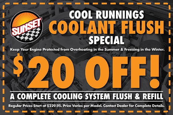 A COMPLETE COOLING SYSTEM FLUSH & REFILL